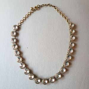 J.Crew Crystal Venus Flytrap Necklace